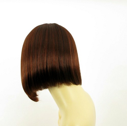 short wig for women dark brown copper intense ref: FLORENCE 322 PERUK - Picture 5 of 9