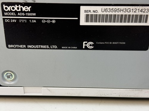 Brother Image Center ADS-1500W Portable Document and Card Scanner TESTED WORKING - Picture 7 of 7