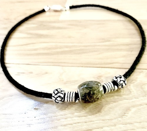 Cannabis Sativa Men’s Necklace Marijuana Bead Made In US - Picture 5 of 5