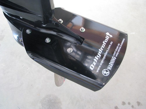 For Tohatsu 8-12-15-18-20-25-30hp Outboard Aluminium Hydrofoil - OZHYDROFOIL - Picture 2 of 6