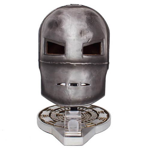 New HCMY All Metal Early generation Iron Man MK1 1:1 Helmet Wearable Prop Toys - Picture 1 of 18
