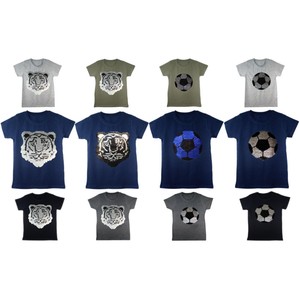 t shirt garcon sequin reversible