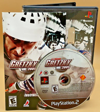 SONY Playstation 2 PS2 Gretzky NHL 2005 TESTED COMPLETE Fast Free Shipping!