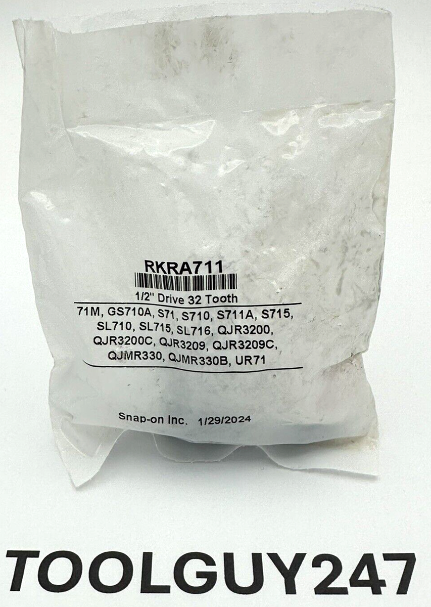 Snap on Drive 32 Tooth Ratchet Repair Kit RKRA711 for sale online