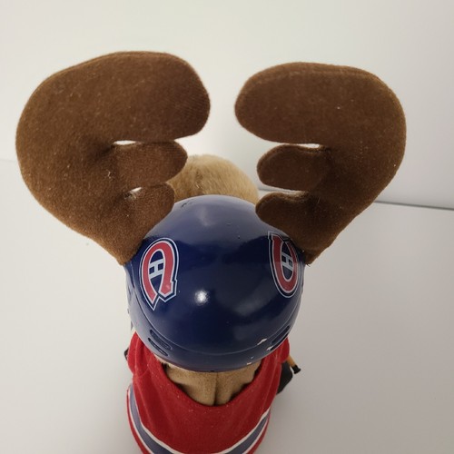 Gemmy Montreal Canadiens Dancing Moose NHL Good Old Hockey Game Song RARE - 第 12/19 張圖片