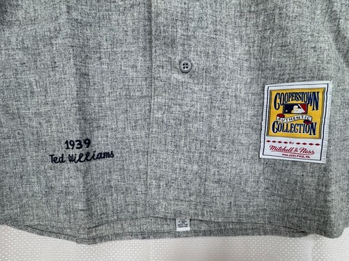 1939 Ted Williams Boston Red Sox Mitchell & Ness jersey NWT 44 - Picture 5 of 11