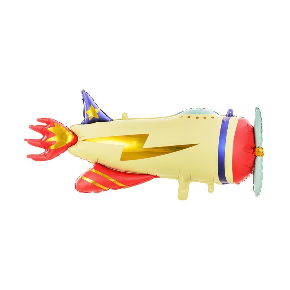 Palloncino FOIL MYLAR a forma di AEREO 91x39 cm 16U2
