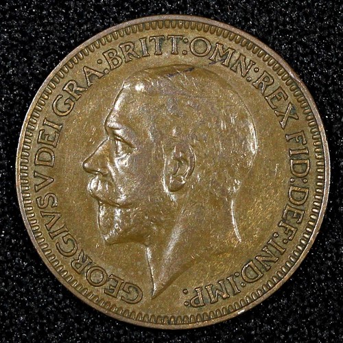 Great Britain George V (1910-1936) Bronze 1933 Farthing ch.XF KM# 825 (26 805) - Picture 2 of 3