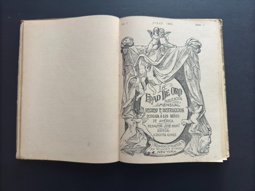 1951 La Edad de Oro Jose Marti Facsimile of the First Edition Children Stories - Imagen 6 de 24