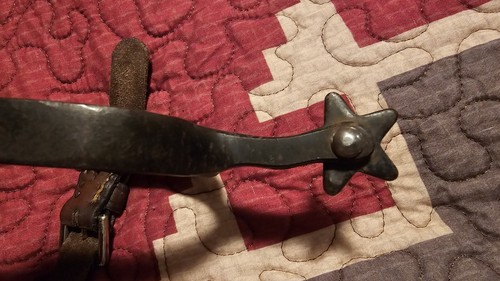FA MEANEA Spur Straps And Kelly Spurs Sterling Conchos Beautiful Collectable - Picture 11 of 15