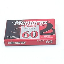 Vintage Memorex dBS 60 Cassette Tape (1997) - Sealed