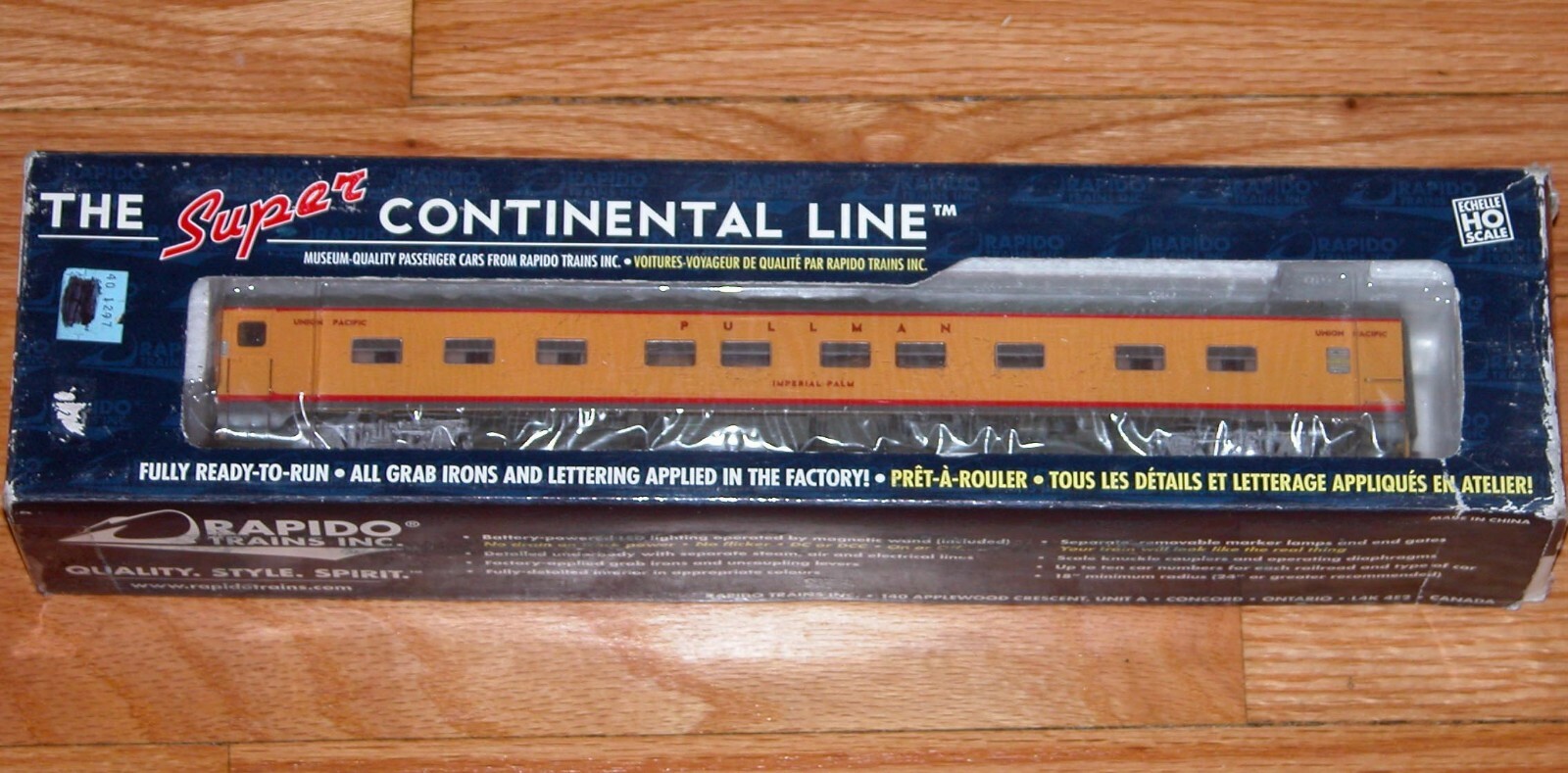 RAPIDO 104086 10-5 SLEEPER UNION PACIFIC IMPERIAL PALM RAPIDO 104086 10-5 SLEEPER UNION PACIFIC IMPERIAL PALM