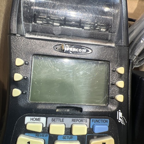 2 Hypercom Optimum T4220 Kreditkarten Kassenterminal Lesegerät - Bild 5 von 5