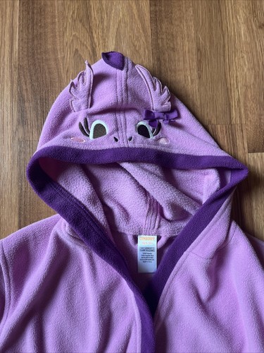 Cute Girl’s Robe, Gymboree, Size S(5-6), Pink And Purple, Used Condition - Picture 3 of 3