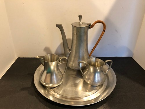 Royal Selangor Pewter Malaysia Singapore 4 Piece Tea Set