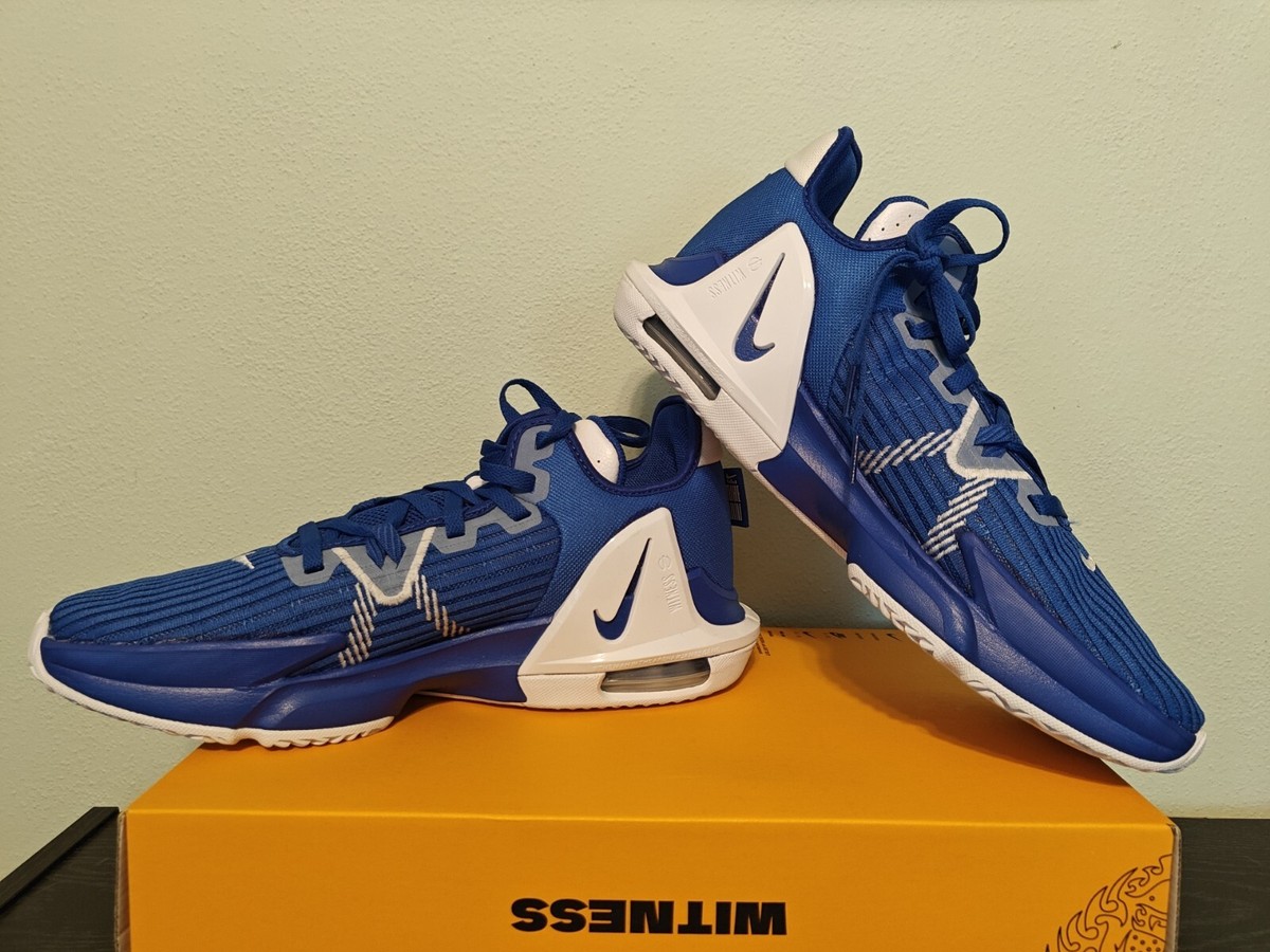 新品箱付き　Nike バスケットボールシューズ ホワイト/ネイビー 楽天市場】ナイキ バッシュ ホワイト（シリーズポール・ジョージ
