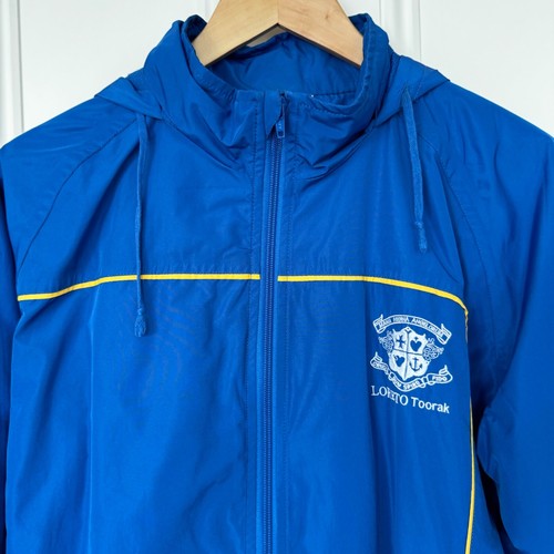 Loreto Toorak Spray Jacket Size M Ladies Blue School Uniform Dobsons Sport - Picture 3 of 11