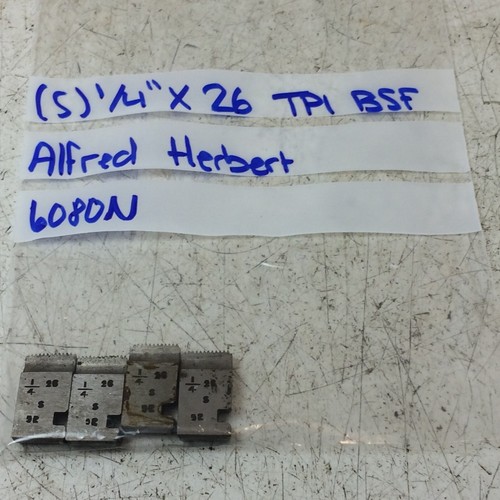 3/16" x 32 TPI to 5/16" x 22 TPI - BSF Chaser Dies for 1/2" Coventry Die Head - Picture 43 of 79