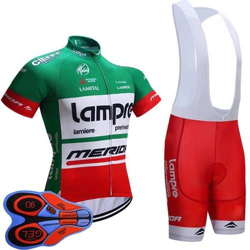 Men Team Cycling Jersey Bib Shorts set bike outfits Bicycle Short Sleeve uniform - 第 8/52 張圖片
