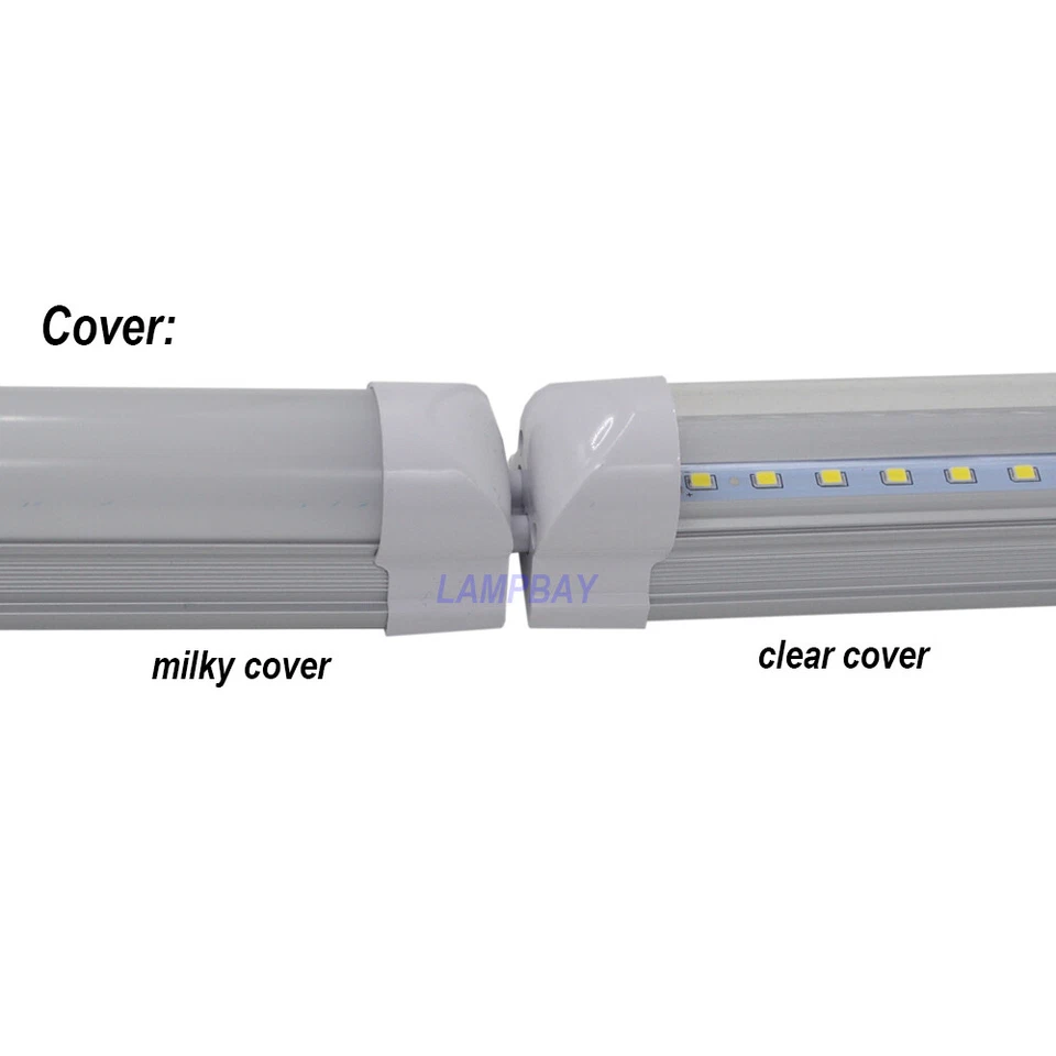 LED Tube Light 2ft 3ft 4ft 5ft 6ft 8ft T8 Integrated Bulb Linear Lamp Fixture - Image 3 of 4