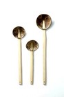 Ceylon Handmade Coconut Shell Spoons Kitchen Tools, High Quality Traditional