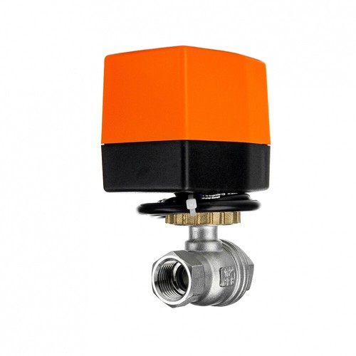 FSA Motorkugelhahn Set Edelstahl 304 1/2" 12V DC Richtungskontrolle Mutter Messi - Bild 5 von 6