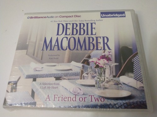 Debbie Macomber A Friend or Twoaudio Audio CD Audiobook 4 CD's NEW SEALED - Picture 2 of 6