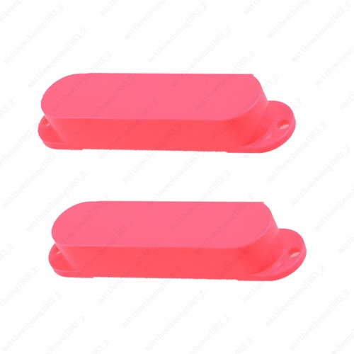 1/2/3Pcs Plastic Sealed Single Coil Pickup Cover For ST Guitar No Holes 12Color - Picture 32 of 39