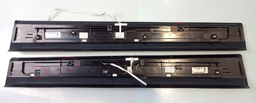 BMW Trim Cover Door Sill Lighted Right Left 8076406 8076405 8' G15 027926 - Picture 4 of 6
