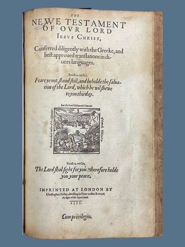 1577 Folio Illustrated Geneva Bible - Complete and Rebound - Picture 12 of 18