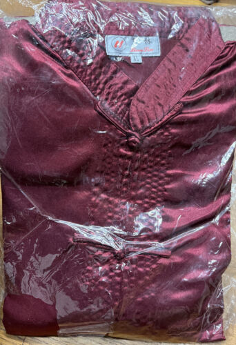 Uniforme léger Tai Chi bordeaux neuf ---- Taille XL ---livraison depuis les États-Unis