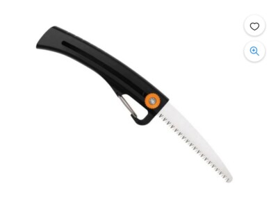 Fiskars - Retractable Tree branch Trimming Saw/ 10''  Steel blade