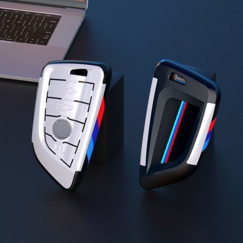 Car Key Case Cover Shell For BMW X3 X5 X6 X7 1 3 5 7 Series G30 G01 F15 F16 F39 - Picture 5 of 7