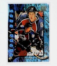 1996 Fleer Ultra Extra #383 Peter Forsberg Ultra Cool NM