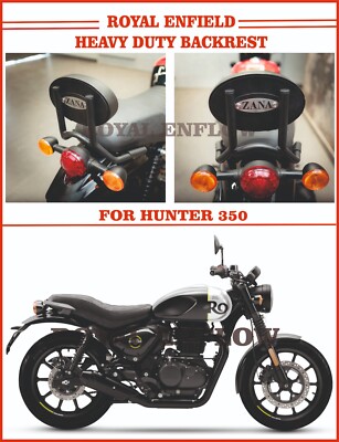 Fit For Royal Enfield Heavy Duty Backrest for HUNTER 350 - Exp Ship