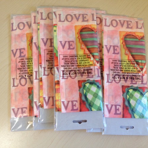 Dekorative Mini Kunst Banner Garten Flagge 12" x 18" Liebe Herzen, Michaels - Bild 10 von 12