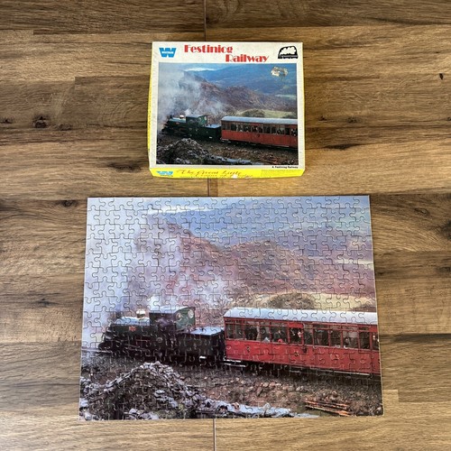 Vintage Festiniog Railway Whitman Jigsaw Puzzle 300 Pieces Great Trains Of Wales