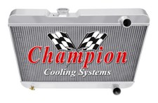 3 Row Kool Champion Radiator For 1963 Pontiac Tempest V8 Engine Cc63 3 Row Kool Champion Radiator For 1963 Pontiac Tempest V8 Engine Cc63