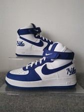 NIKE AIR FORCE 1 HIGH '07 LV8 EMB ,LA Dodgers' SIZE UK 6.5 EUR 40.5 (DC8168 100)