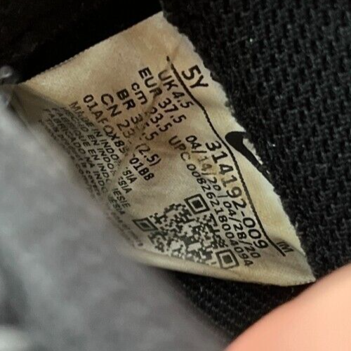 Nike Air Force 1 Low Damengröße 6,5 schwarz sportliche Basketballschuhe Turnschuhe - Bild 9 von 9