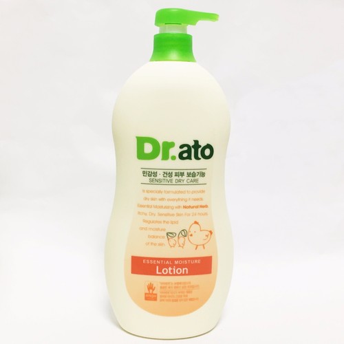 500ml Dr.ato Essential Moisture Body Lotion Hypoallergenic Sensitive Dry Care