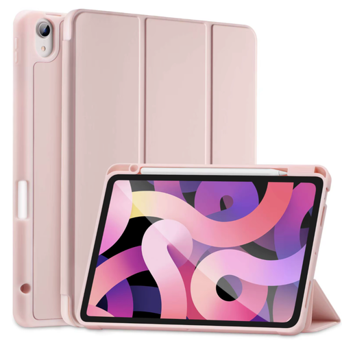 Smart Folio Case for iPad Air 5th / 4th Generation 10.9/11 Inch, Soft TPU C - Picture 28 of 28