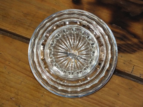 Original Zitronenpresse aus gegossenem Glas massiv Silber (Minerva) - Bild 3 von 7