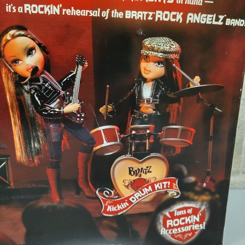 BRATZ Rock Angelz Band Insstruments Playset Stage Accessories Damaged New in Box - Picture 7 of 14