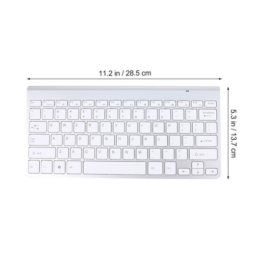 Wireless Keyboard and Mouse Set Small Lightweight Computer Accessory - Afbeelding 10 van 12