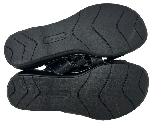 Croft & Barrow Women's Fugue Slip On Comfort Sandals Black Size:6.5 171O - Picture 5 of 5