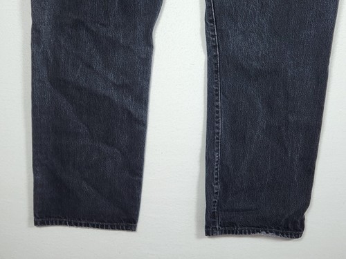Y2K Vintage Levis 501 XX Black Denim Jeans Men's Size 40" X 32" (38x30) Mexico - Picture 11 of 12