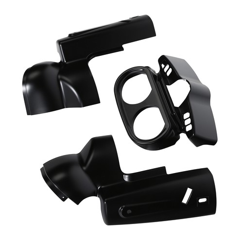 Carcasa de instrumentos apta para Harley Road Glide FLTR 2015-2023 2016 17 mezclilla negra - Imagen 6 de 6