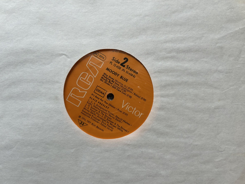 Elvis Presley – Moody Blue LP (PL 12428, 1977) RCA Victor, sehr guter Zustand - Bild 4 von 4