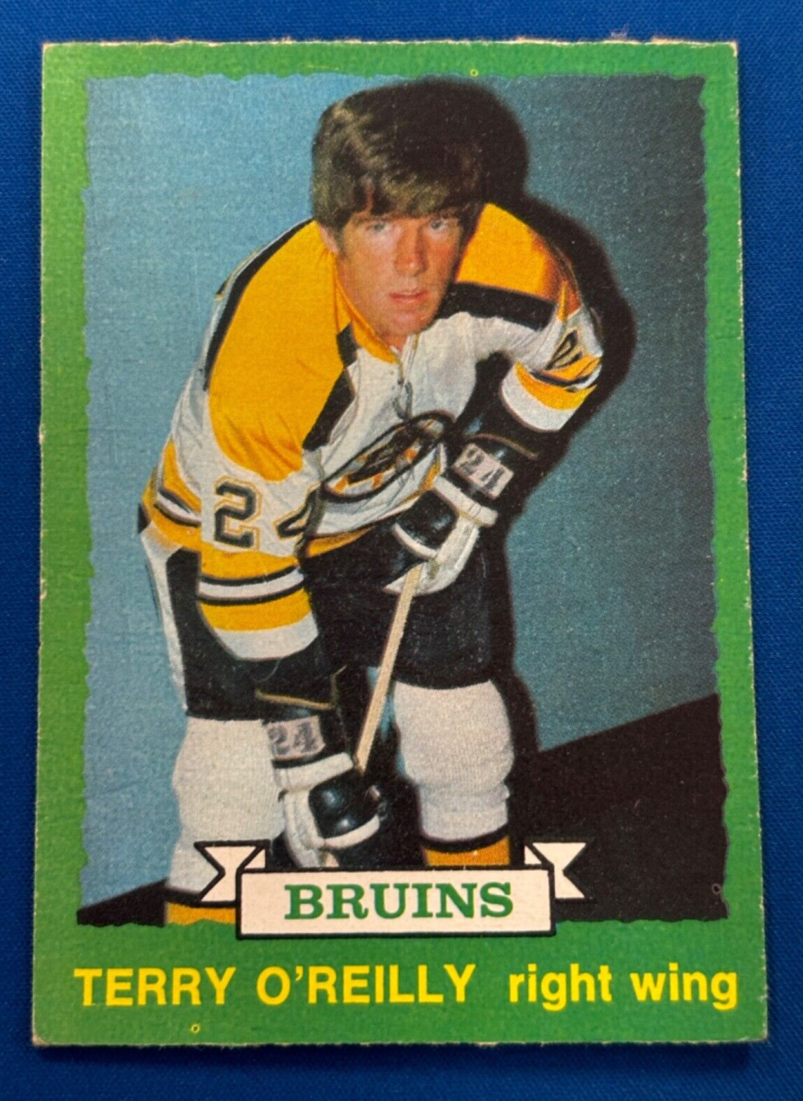 73-74 O-Pee-Chee #254 TERRY O'REILLY RC * Light Back * See Pics for Condition EX